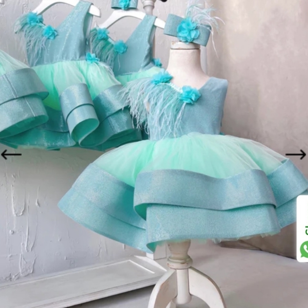 Itty Bitty Toes Dress Size 2